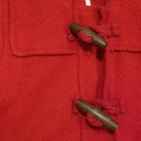 Baby Gap Girls Red Bear Coat - Picture 2 of 8